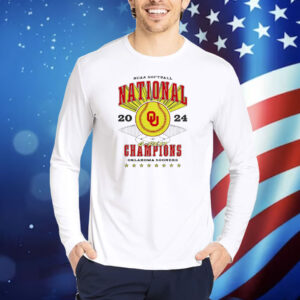 Oklahoma Sooners Softball 2024 National Champs Ringer Shirts