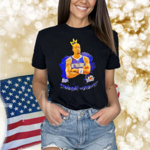 PJ Washington Court Kings standing on bidness Shirt