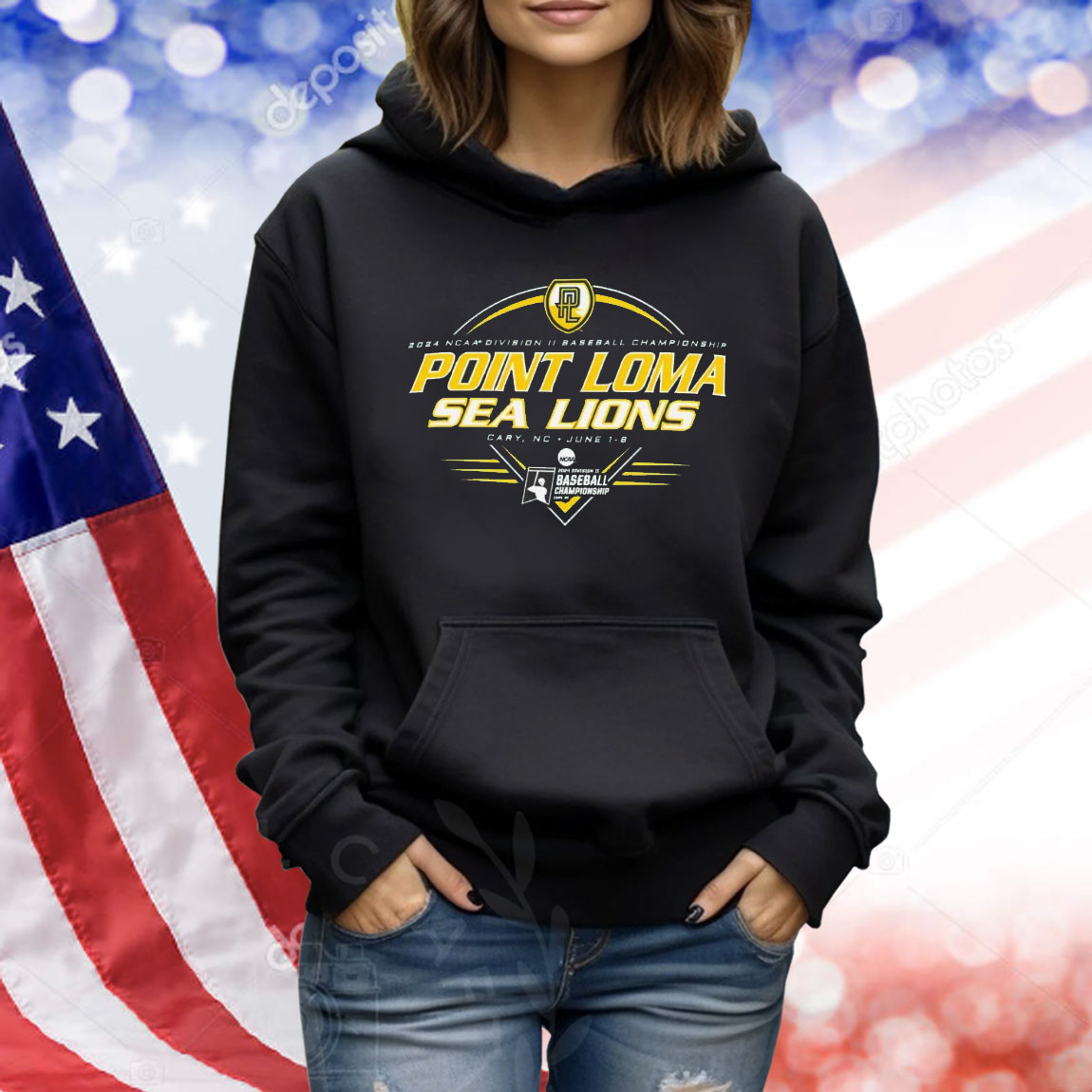 Point Loma Sea Lions 2024 NCAA Division II baseball championship Shirt