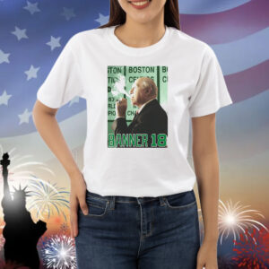 Red Auerbach Boston Celtics banner 18 Shirt
