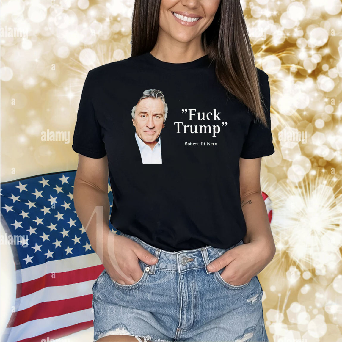 Robert Di Nero say fuck Trump Shirt