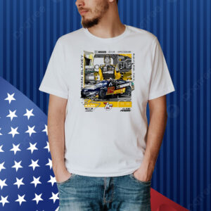 Ryan Blaney Checkered Flag Sports 2024 Iowa Corn 350 Race Shirt