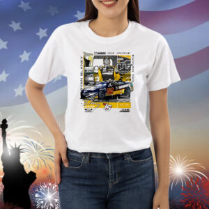 Ryan Blaney Checkered Flag Sports 2024 Iowa Corn 350 Race Shirt