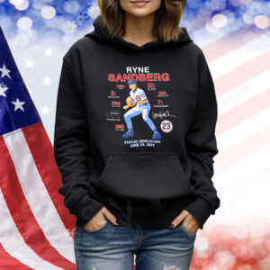 Ryne Sandberg Statue Dedication 2024 Shirt