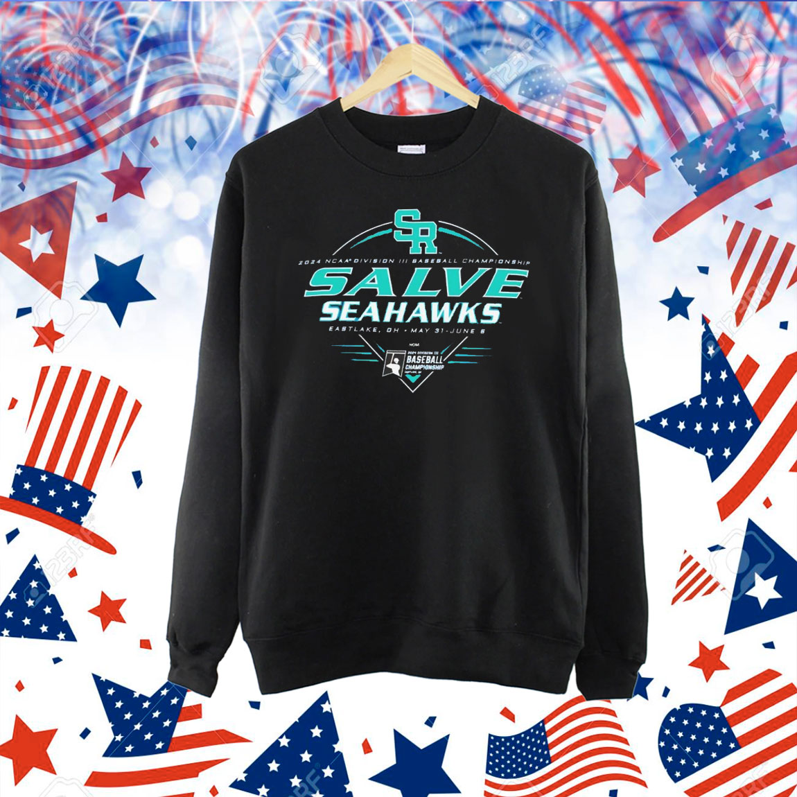 Salve Seahawks 2024 NCAA Division III baseball championship Shirt