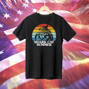 Shark Cat Summer T-Shirt