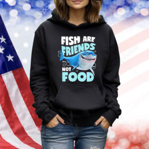 Shark fish are friends not food Shirt