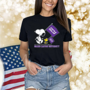 Snoopy Grand Canyon University To Oklahoma City flag Shirt
