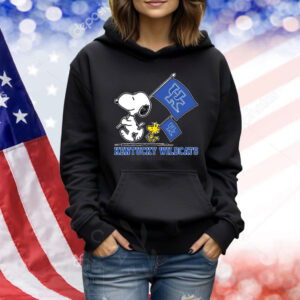 Snoopy Kentucky Wildcats Road To Oklahoma City flag Shirt