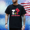 Snoopy MIAMI RED HAWKS Road To Oklahoma City flag Shirt
