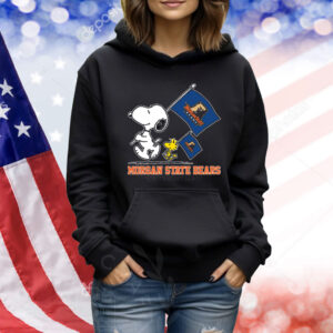 Snoopy Morgan State Bears Road To Oklahoma City flag Shirt