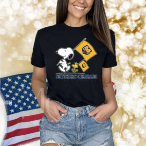 Snoopy Northern Colorado Bears Road To Oklahoma City flag Shirt
