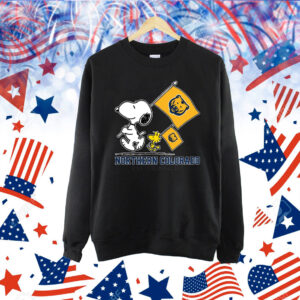 Snoopy Northern Colorado Bears Road To Oklahoma City flag Shirt