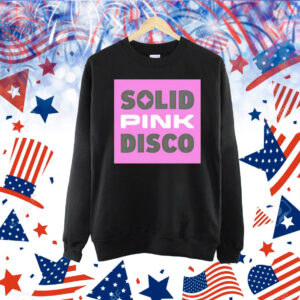 Solid pink disco Shirt