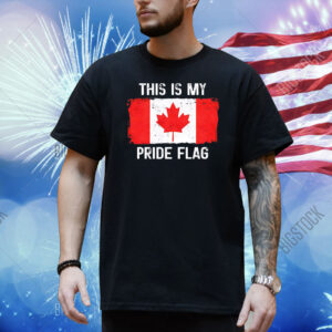 This is my pride flag Canada Shirt