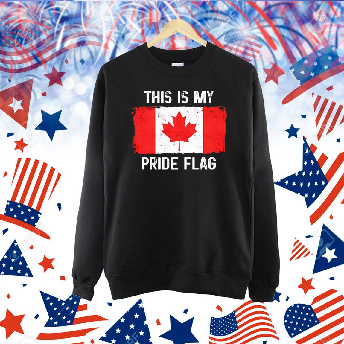 This is my pride flag Canada Shirt