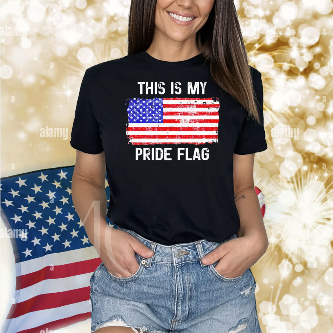 This is my pride flag USA Shirt