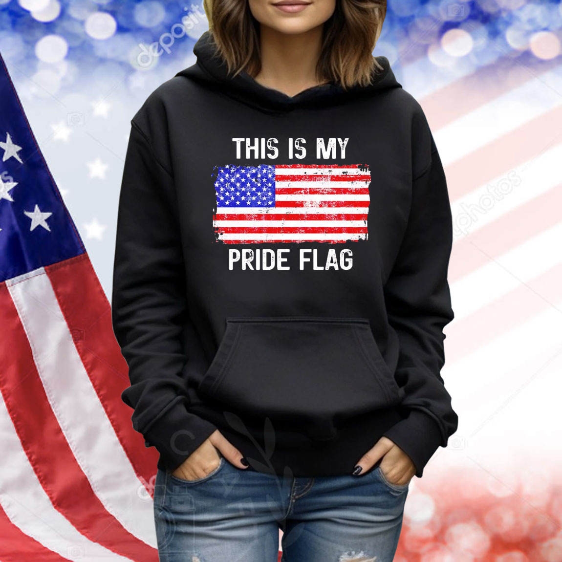 This is my pride flag USA Shirt