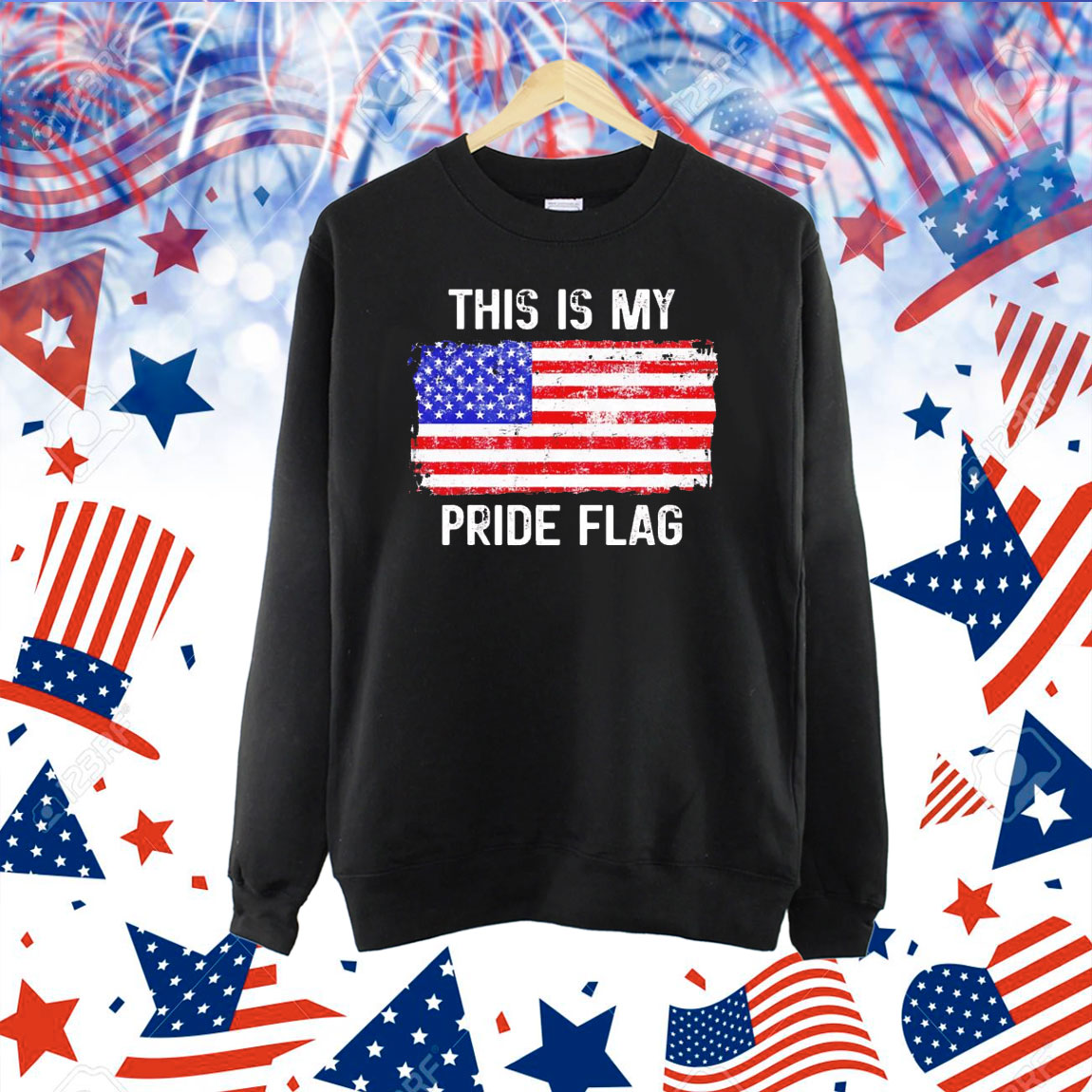 This is my pride flag USA Shirt
