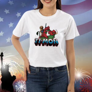 Ti-Mon Timon and Pumbaa He-Man and Battle Cat Shirt
