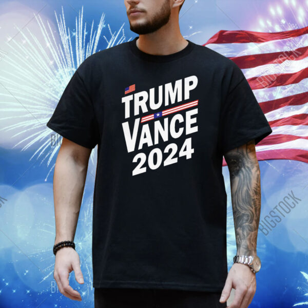 Trump Vance 2024 USA flag Shirt