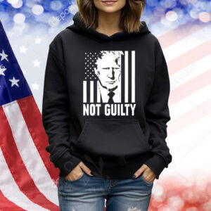 Trump Not Guilty Flag Shirt