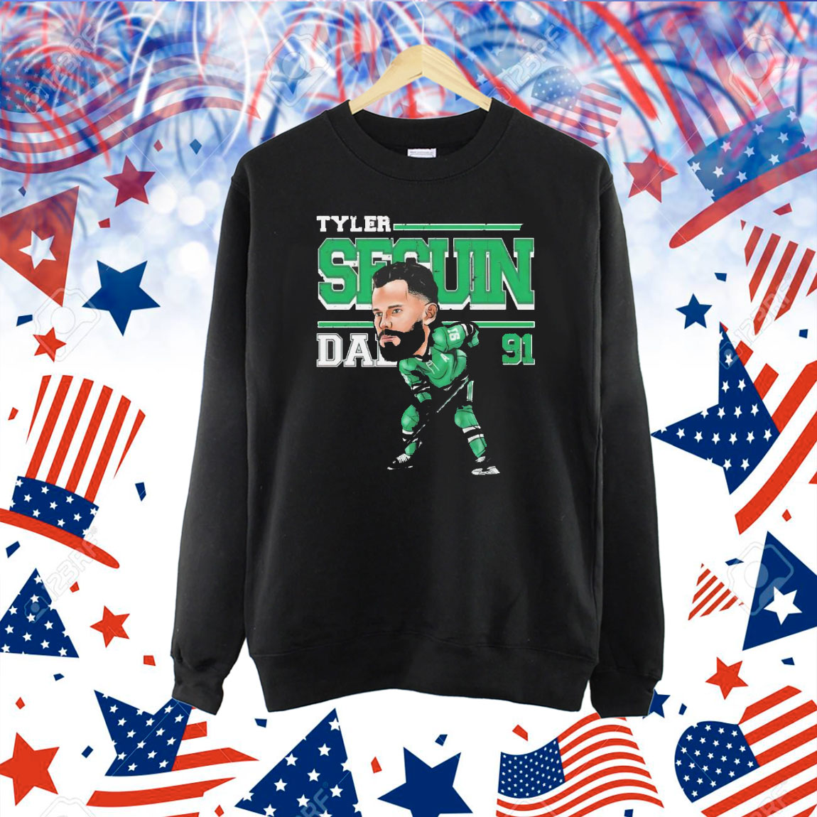 Tyler Seguin Dallas Hockey Cartoon Shirt