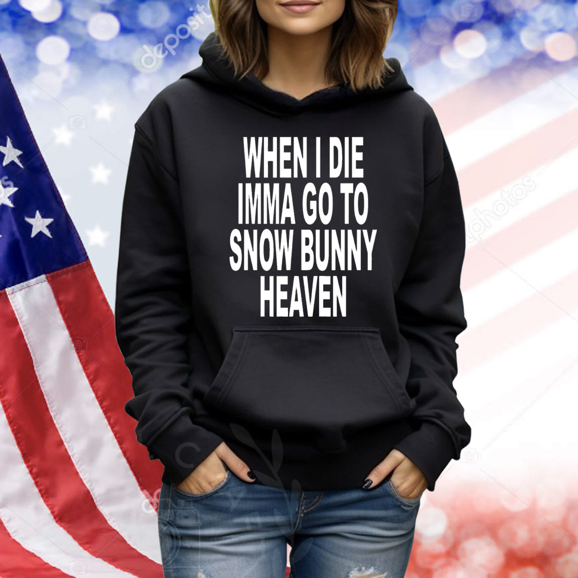 When i die imma go to snow bunny heaven Shirt