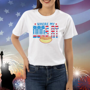 Where my dogs at USA Shirt