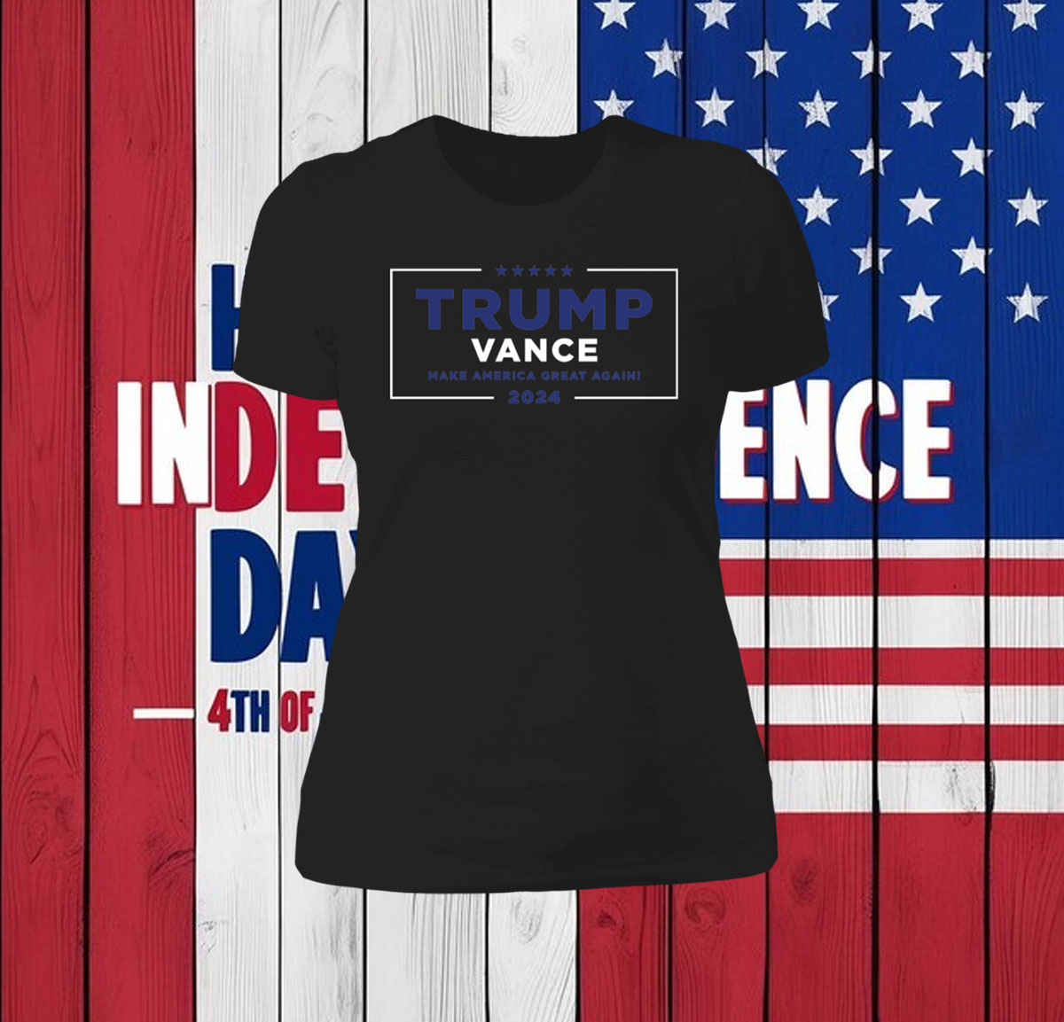 Hulk Hogan Trump Vance MAGA T-Shirt