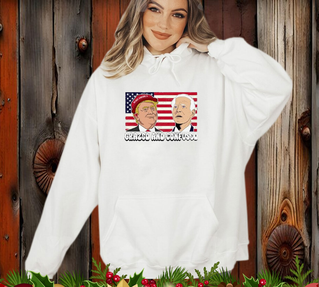 Grazed and Confused Trump Biden T-Shirt