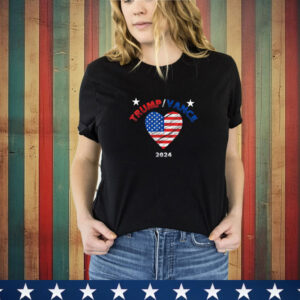 Trump Girl Donald Trump JD Vance For Office 2024 USA T-Shirt