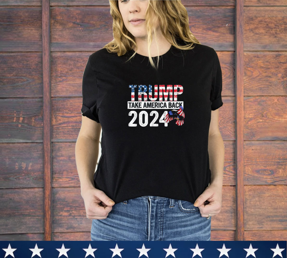 Back 4th Of July Trump 2024 T-Shirt