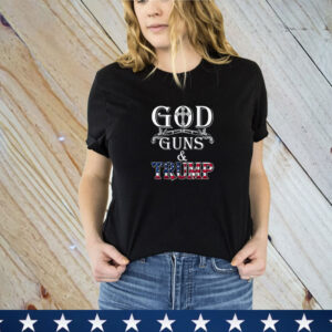 God Guns And Trump Shirt 2nd Amendment T Shirt Trump 45 T-Shirt