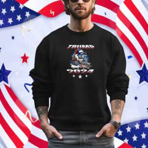 Trump Vance 45 47 Supporter Cat USA Elections Presidency T-Shirt