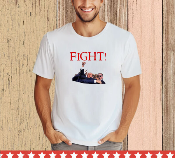 Donald Trump Fight 2024 Rally Tees Bags and More Supporting T-Shirt