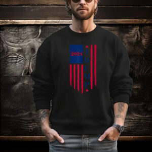 Trump 2024 American Flag T-Shirt