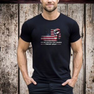 I'm Voting For The legend Us Flag Trump 2024 T-Shirt