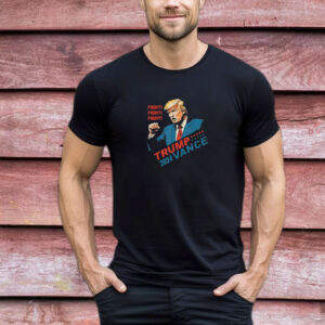 Trump Vance 2024 Retro Vintage Trump JD Vance Fight T-Shirt