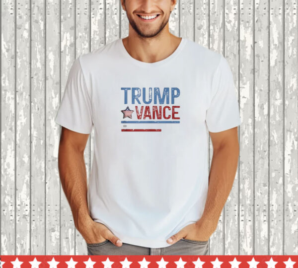 Trump Vance 2024 Vintage Retro3 Donald Trump 2024 T-Shirt