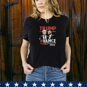 Brand: Trump J.D. Vance 2024 Apparel Trump Vance 2024 Retro Stripe Trump T-Shirt