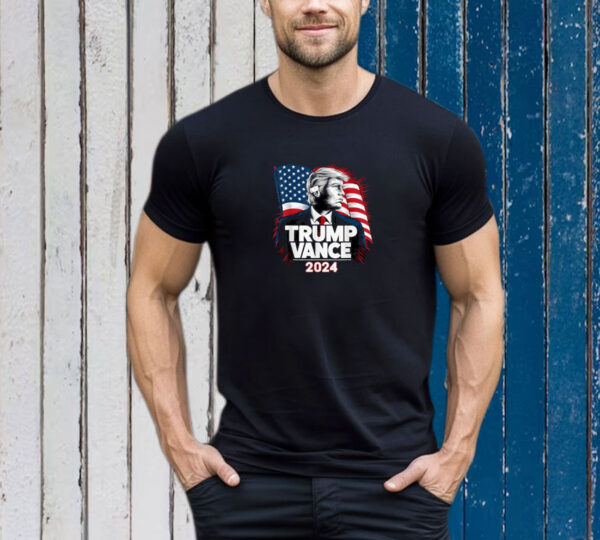 Trump Vance 2024 For President VP USA Election Patriotic T-Shirt