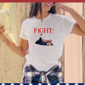 Donald Trump Fight 2024 Rally Tees Bags and More Supporting T-Shirt