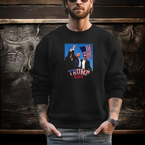 Trump 2024 He'll Never Stop Fighting To Save America Tee T-Shirt
