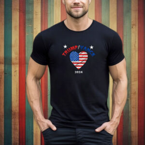 Trump Girl Donald Trump JD Vance For Office 2024 USA T-Shirt