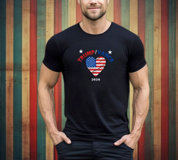 Trump Girl Donald Trump JD Vance For Office 2024 USA T-Shirt