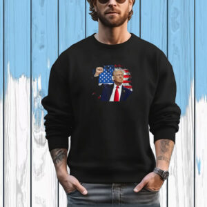 Fight Trump 2024 Election American Flag Donald Trump 2024 T-Shirt