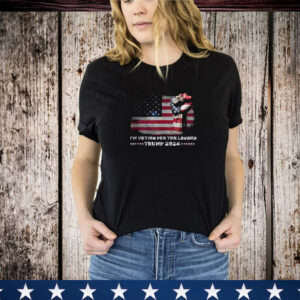 I'm Voting For The legend Us Flag Trump 2024 T-Shirt