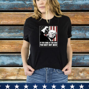 Donald Trump Blood Fist Assassination Attempt 2024 T-Shirt