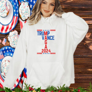 Classic Trump Vance 2024 Retro Stripe Trump JD Vance MAGA T-Shirt